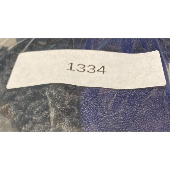 Vintage Expo Dress Womens 4 Blue Long Line Plush Collar Toggle Made USA 80s - Picture 10 of 11